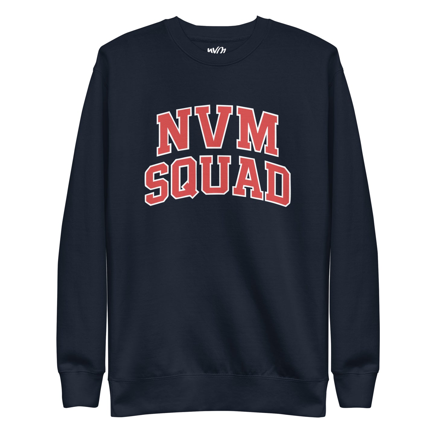 sweatshirt bleu nvm squad neg a vye manni