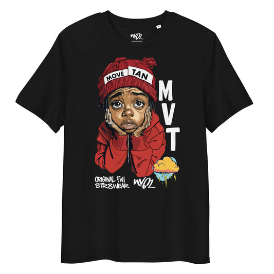 t-shirt noir move tan neg a vye manni