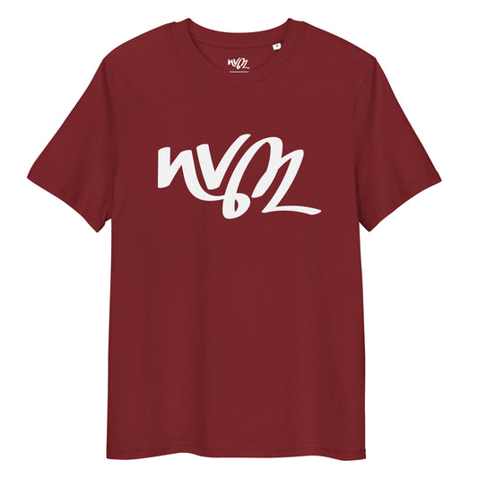 t-shirt nvm rouge bordeaux