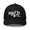 casquette trucker noir nvm neg a vye manni