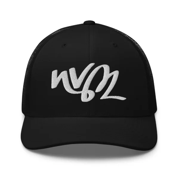 casquette trucker noir nvm neg a vye manni