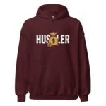 hoodie hustler neg a vye manni rouge bordeaux