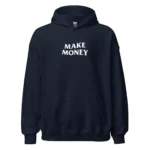 hoodie make money bleu neg a vye manni