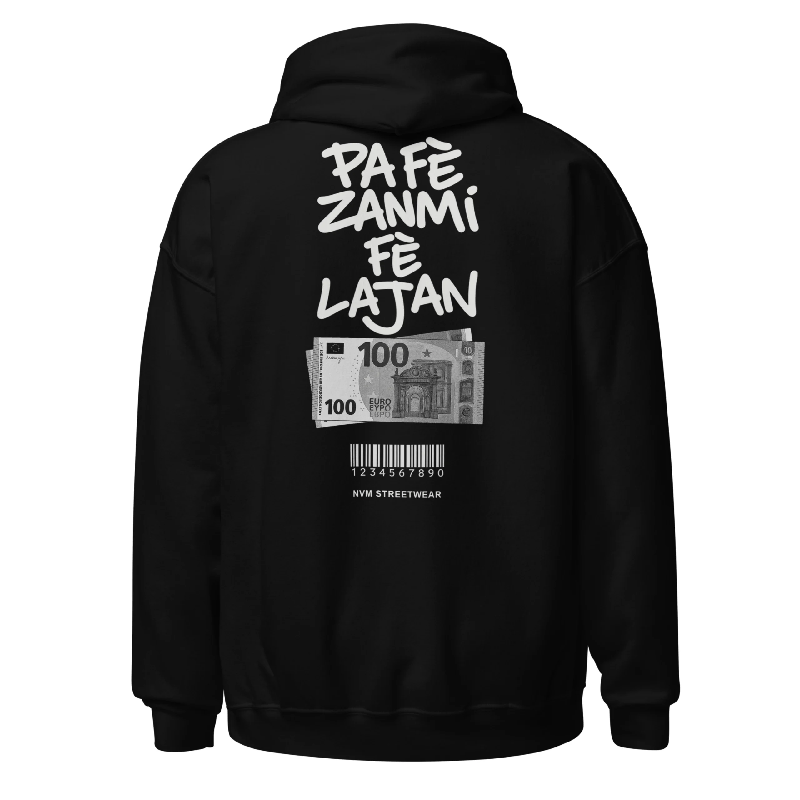 hoodie pa fè zanmi fè lajan nèg a vyé manni