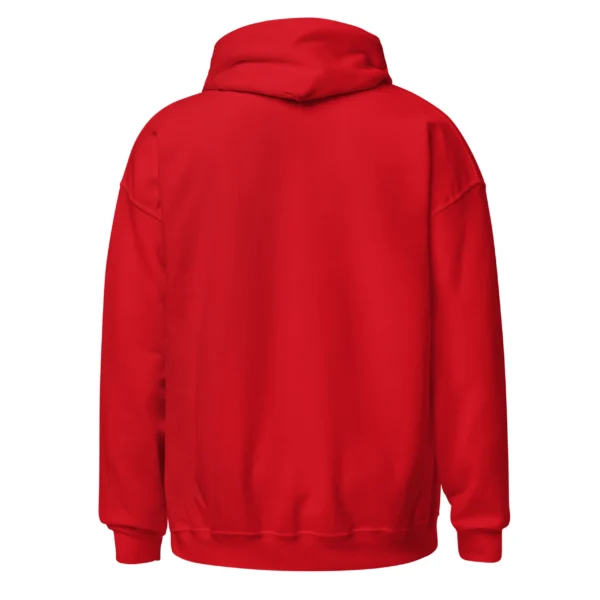 hoodie rouge dos