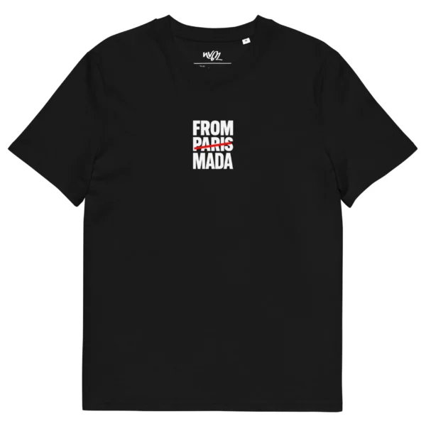 tshirt from mada noir neg a vye manni