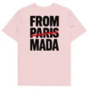 t-shirt from mada rose neg a vye manni vue de dos