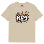 t-shirt nvm splash beige, neg a vye manni