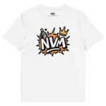 t-shirt nvm splash, nèg a vyé manni
