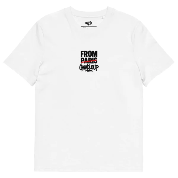 tshirt from gwadloup blanc neg a vye manni