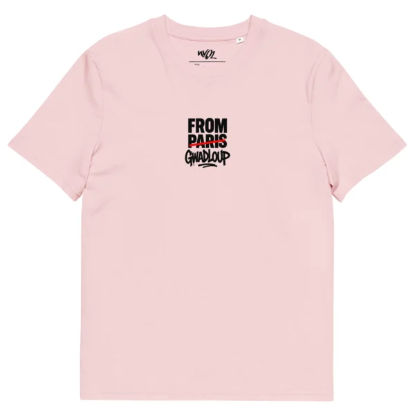 tshirt from gwadloup rose neg a vye manni