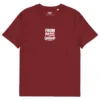 tshirt from gwadloup rouge bordeaux neg a vye manni