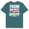 tshirt from gwadloup vert neg a vye manni vu de dos.webp