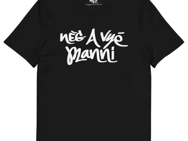 tshirt nèg a vyé manni tag