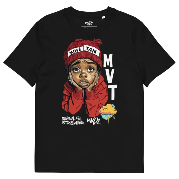 tshirt mové tan, noir, nèg a vyé manni