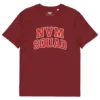 tshirt nvm squad rouge bordeaux neg a vye manni