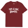 tshirt rouge bordeaux neg a vye manni tag