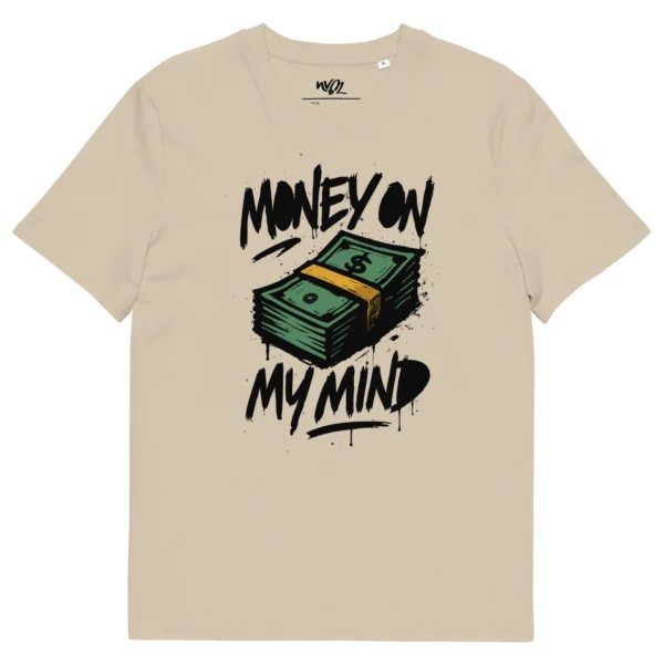 tshirt money on my mind beige neg a vye manni