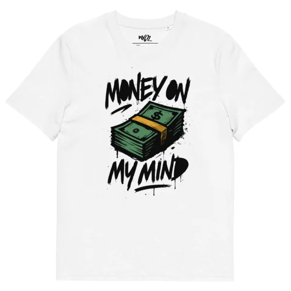 t-shirt money on my mind neg a vye manni