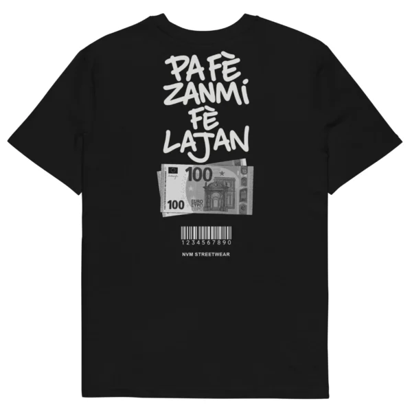 t-shirt pa fè zanmi fè lajan nèg a vyé manni