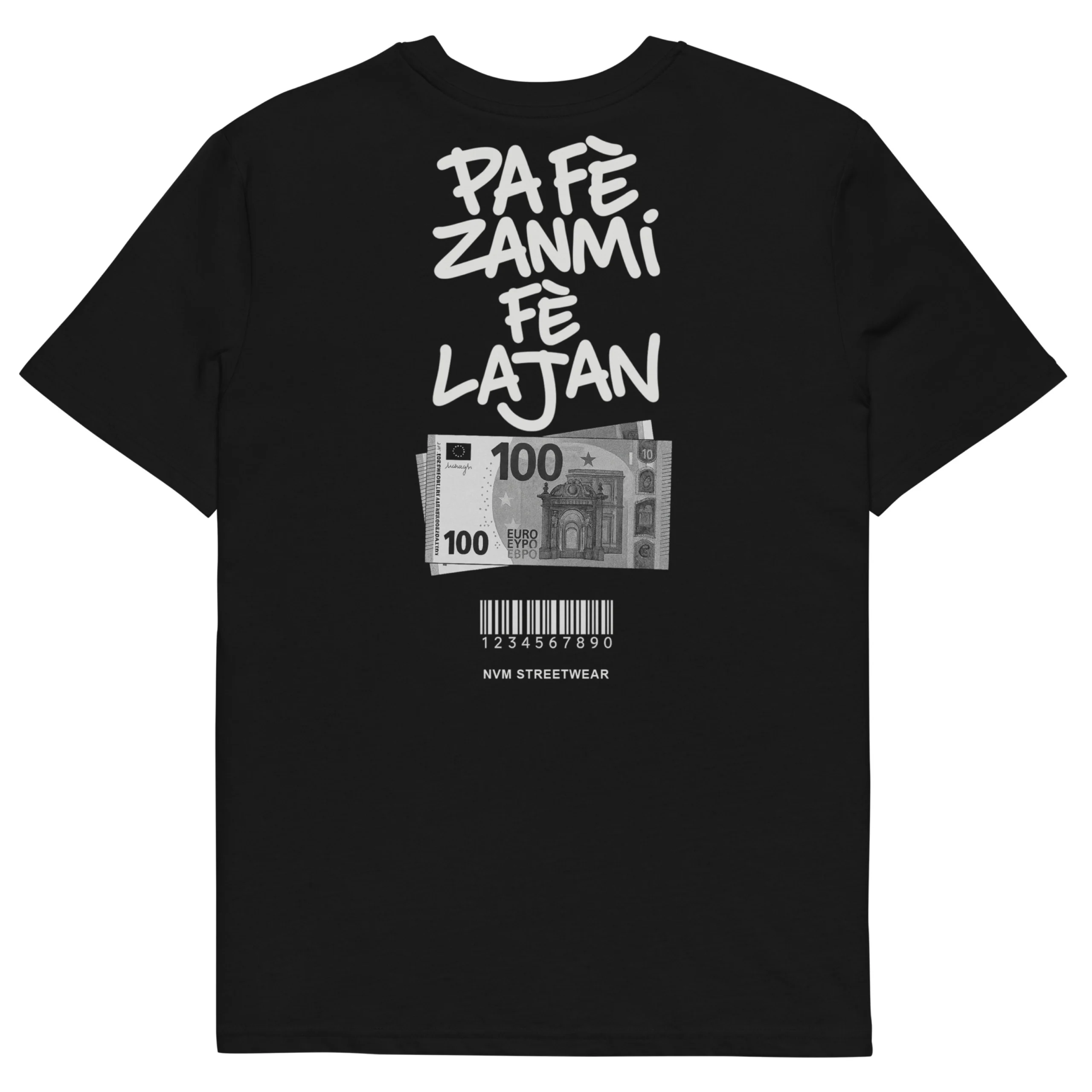 t-shirt pa fè zanmi fè lajan nèg a vyé manni