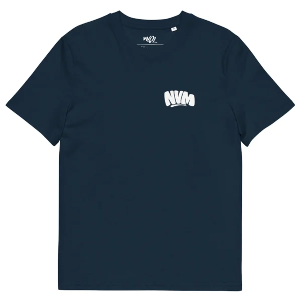 tshirt bleu marine nvm neg a vye manni