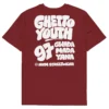 tshirt ghetto youth rouge bordeaux neg a vye manni