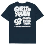 tshirt nvm bleu marine neg a vye manni