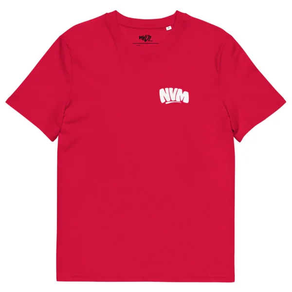 tshirt rouge nvm neg a vye manni