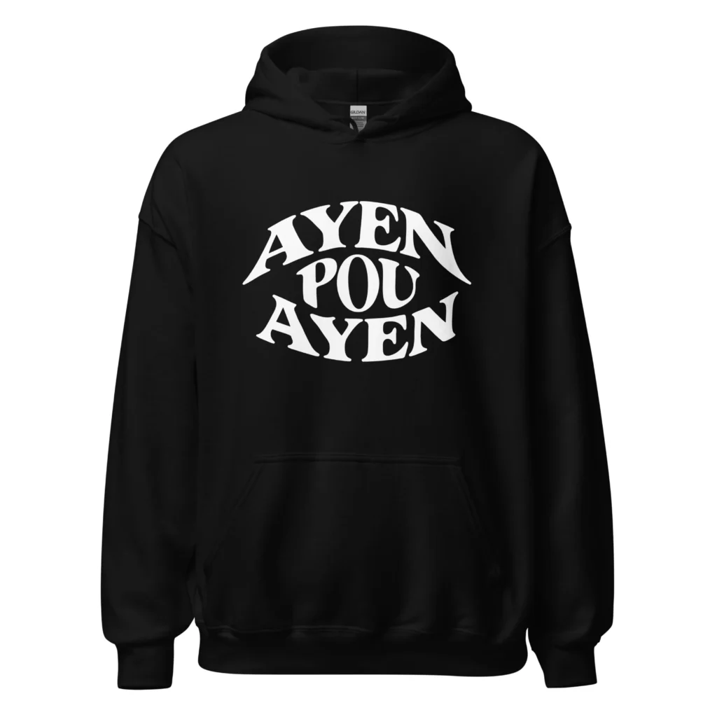 hoodie ayen pou ayen neg a vye manni