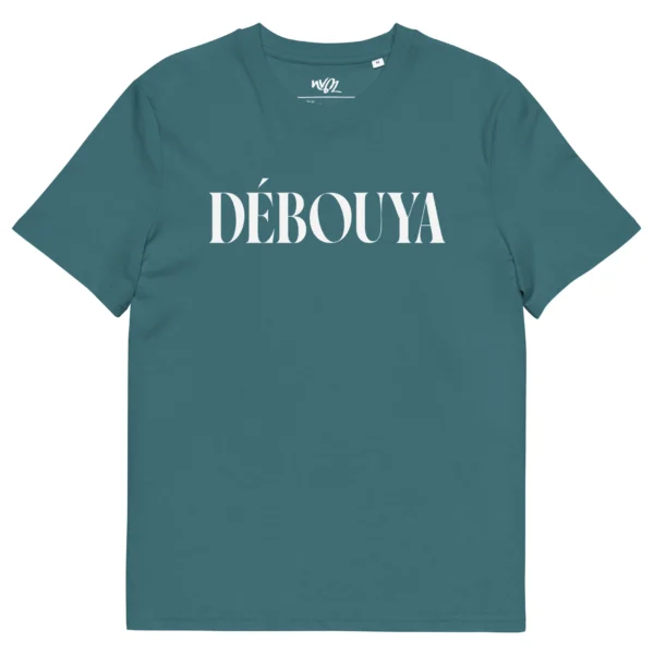 tshirt debouya vert neg a vye manni