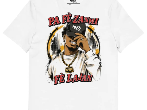 tshirt pa fè zanmi nèg a vyé manni