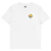 t-shirt blanc mové tan face nèg a vyé manni