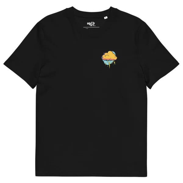 t-shirt mové tan noir back face nèg a vyé manni