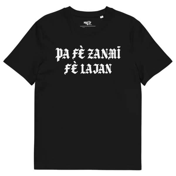 t-shirt fè lajan nèg a vyé manni