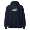 hoodie make money nèg a vyé manni bleu marine