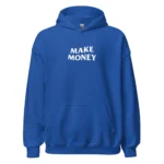 hoodie make money nèg a vyé manni bleu roi
