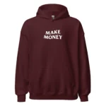 hoodie make money nèg a vyé manni bordeaux