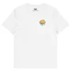 t-shirt blanc mové tan face nèg a vyé manni