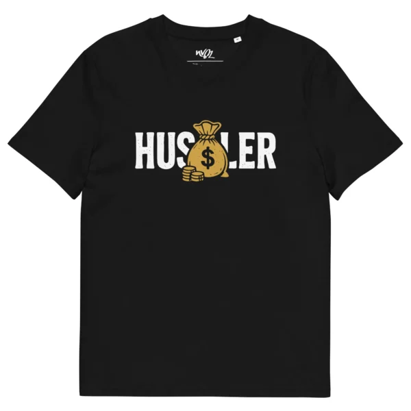 t-shirt hustler nèg a vyé manni