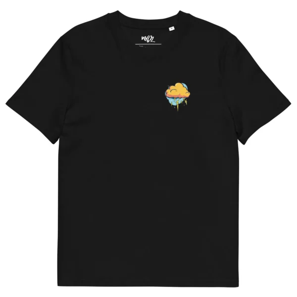 t-shirt mové tan noir back face nèg a vyé manni
