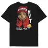 t-shirt mové tan noir back nèg a vyé manni