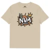 t-shirt nvm splash beige nèg a vyé manni