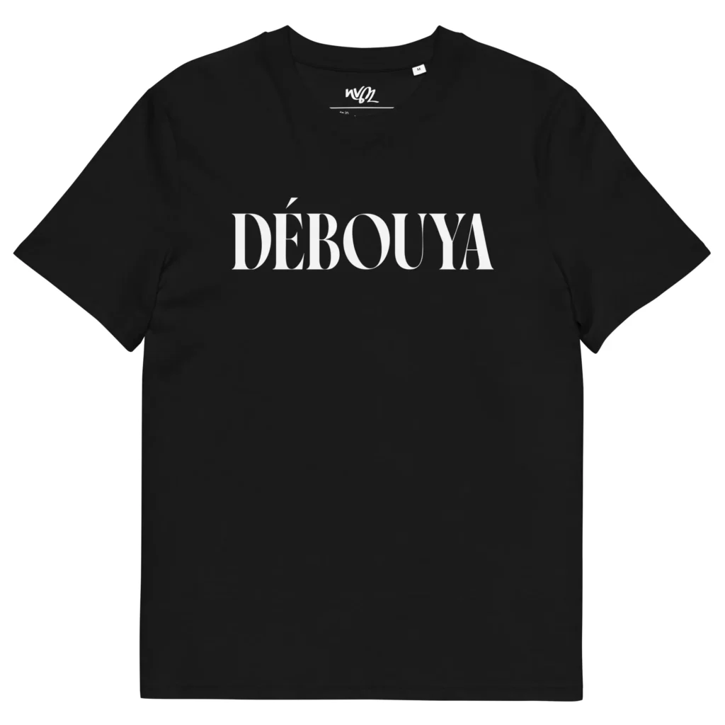 t-shirt débouya nèg a vyé manni